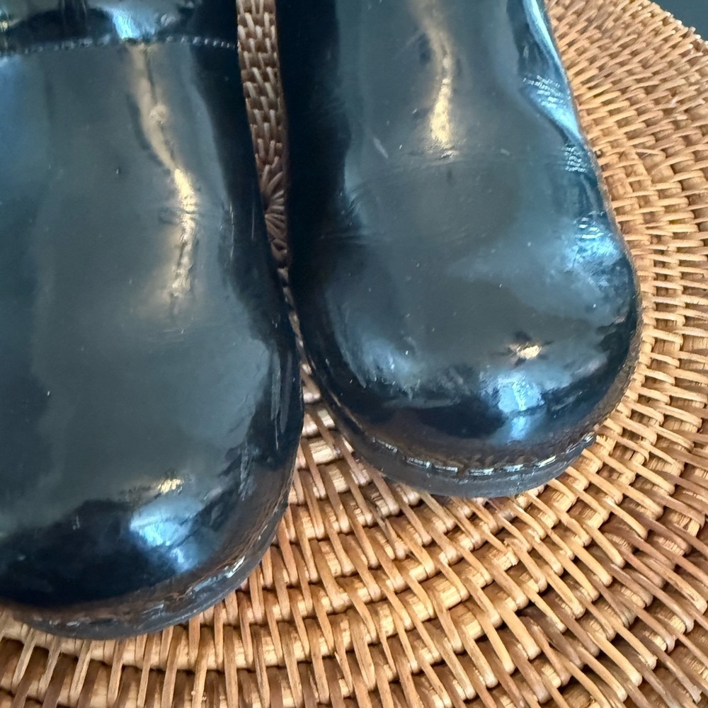 Dansko Shiny Black professional nursing Shoes slip resistant size 38 - Picture 6 of 12